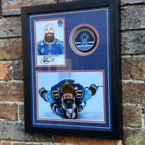 Box Frame for Hockey Puck and Photos